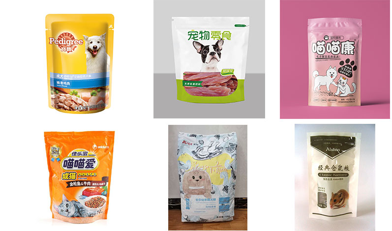 RL-GD8-200R/260R/320R寵物口糧全自動(dòng)包裝機(jī)樣品